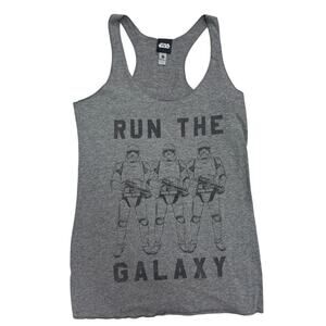 Star Wars “Run the Galaxy” tank w. Stormtrooper graphics ⭐🖤 Size S